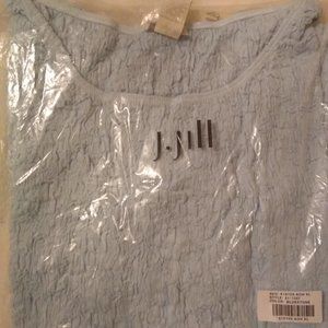 NWT J.Jill blue blouse